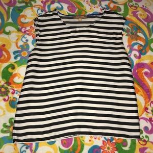 Professional Ellen Tracey Striped Silky Shirt